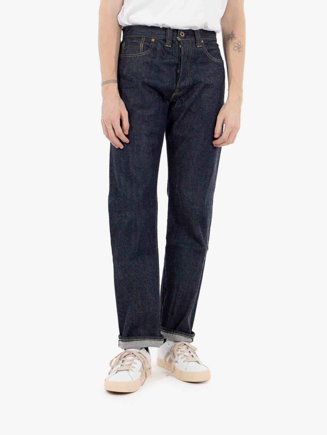 C/100 DENIM WIDE LEG PANT L34 714-4_L34_DEN1