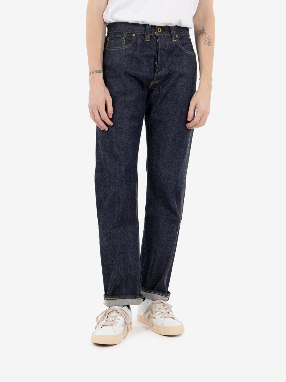 C/100 denim pant wide L34