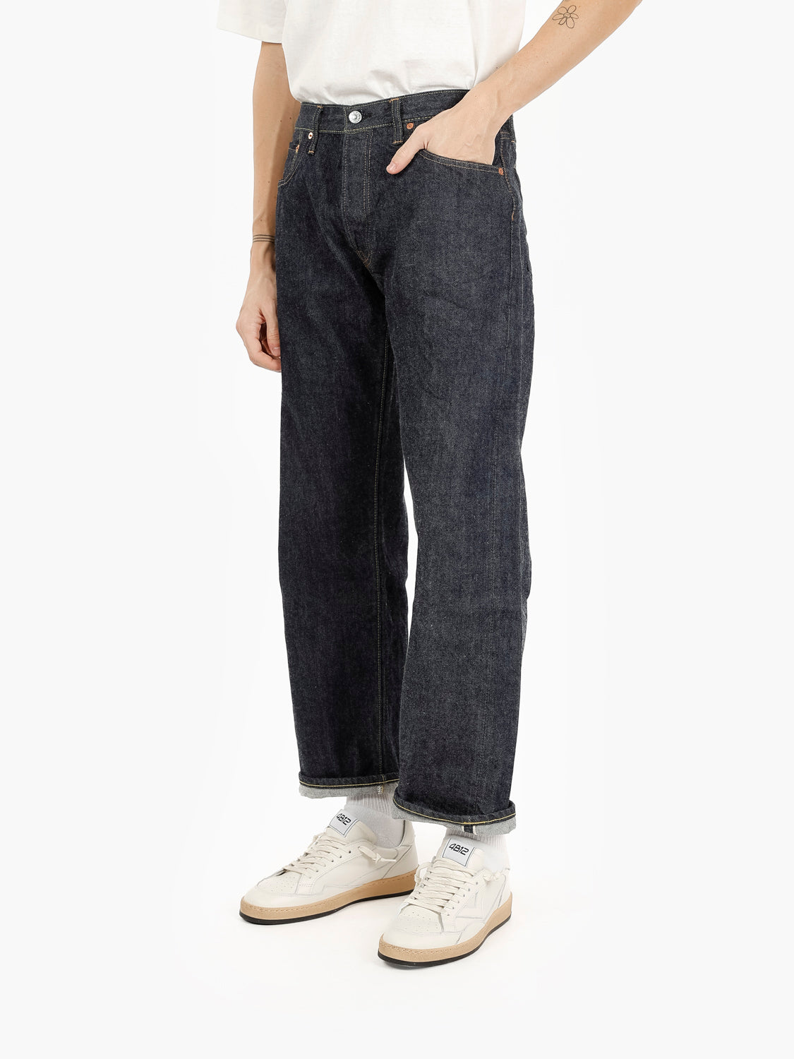 C/100 Denim Woven Pant L32