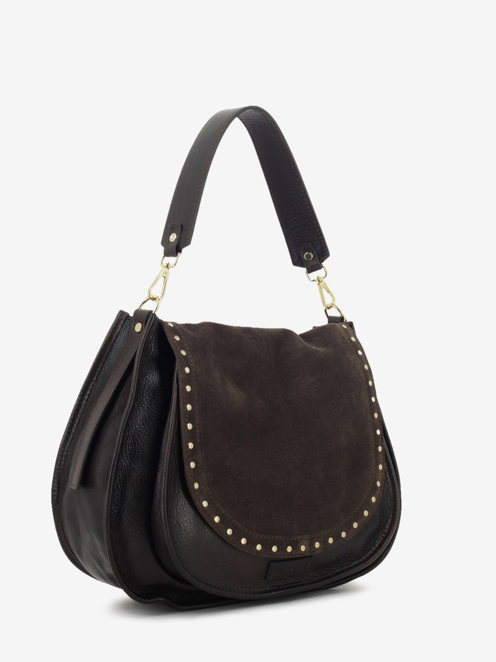 DARK BROWN DOUBLE HEAD BAG 1081MC_007