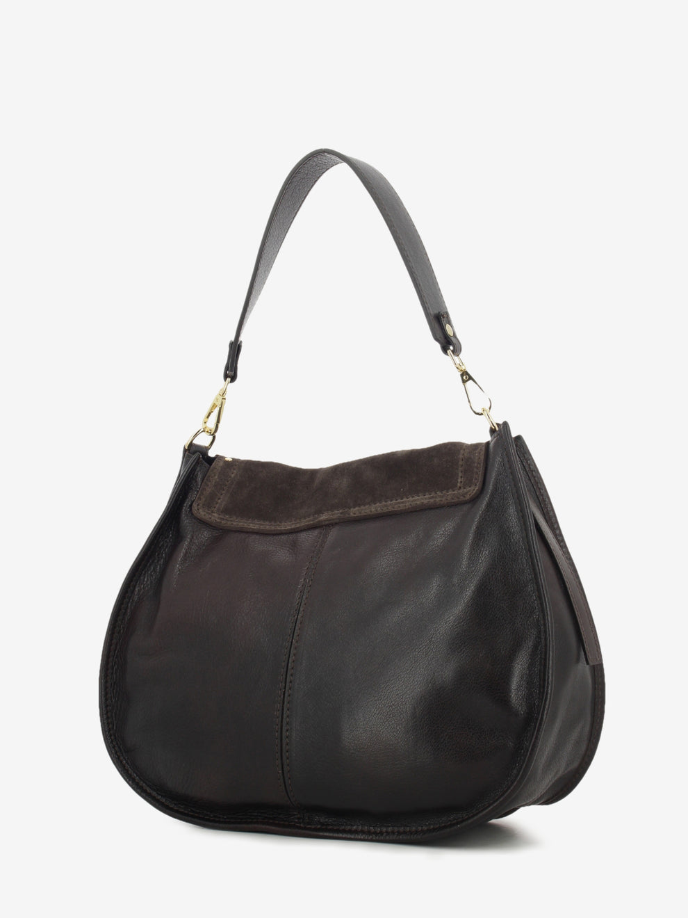 DARK BROWN DOUBLE HEAD BAG 1081MC_007