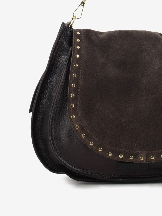 DARK BROWN DOUBLE HEAD BAG 1081MC_007