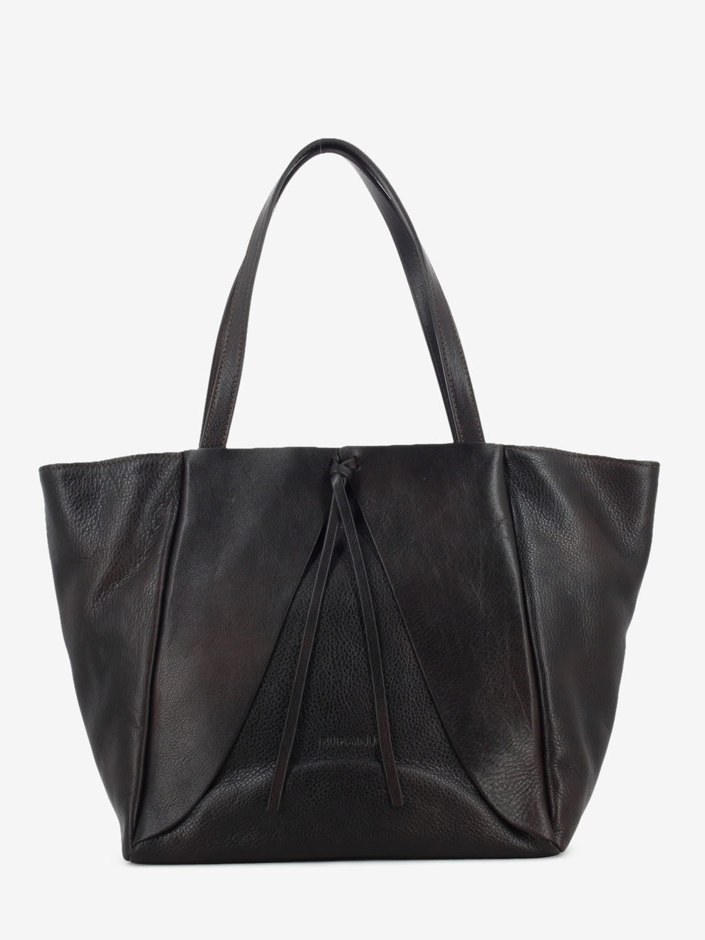 Borsa in pelle testa di moro