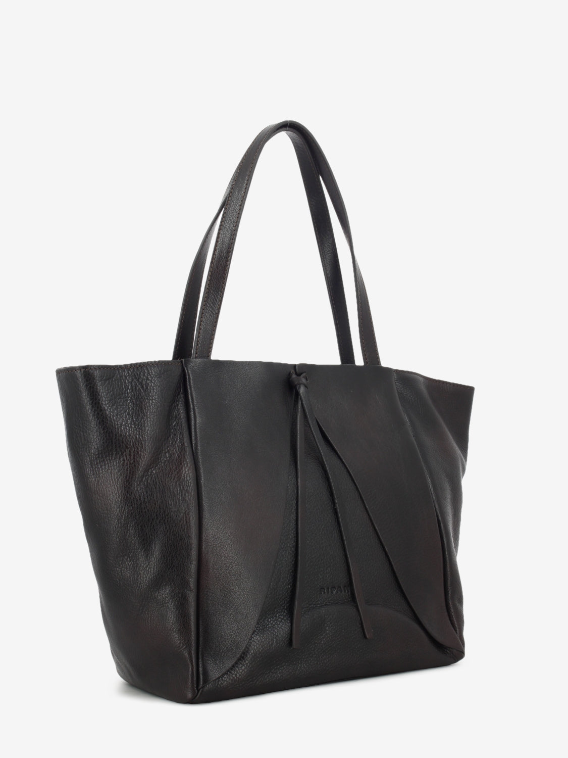Borsa in pelle testa di moro