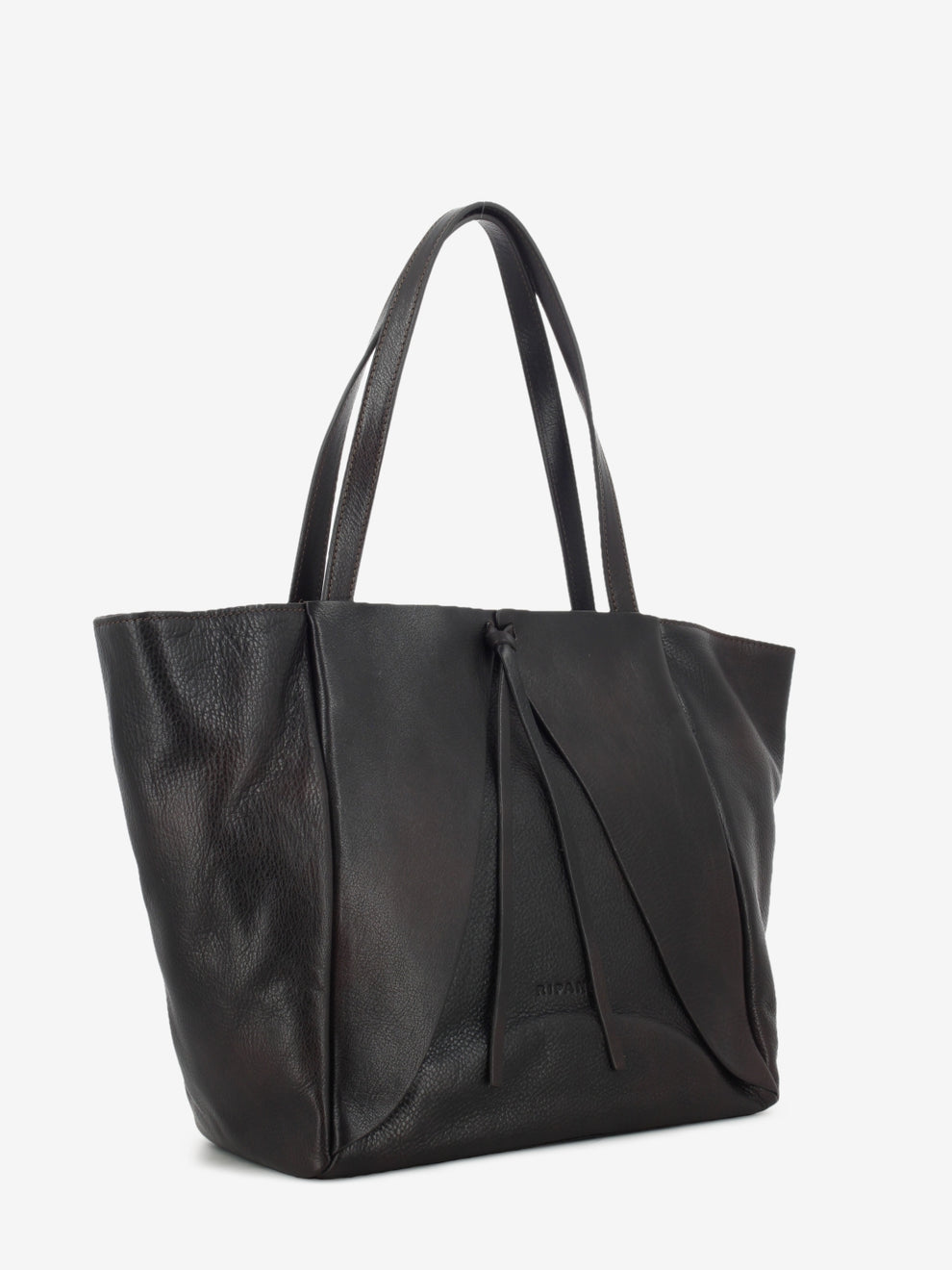 Borsa in pelle testa di moro