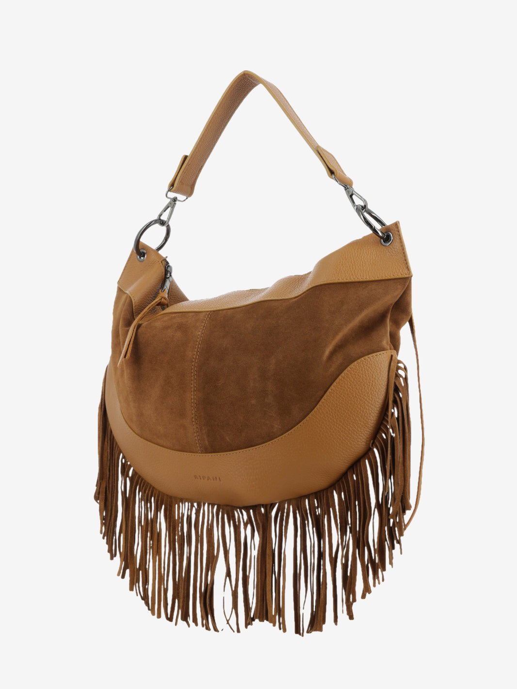 Borsa Sigrid frange biscotto