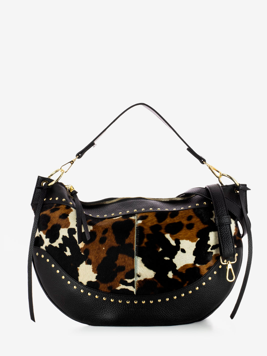 Borsa Sigrid mucca / nero