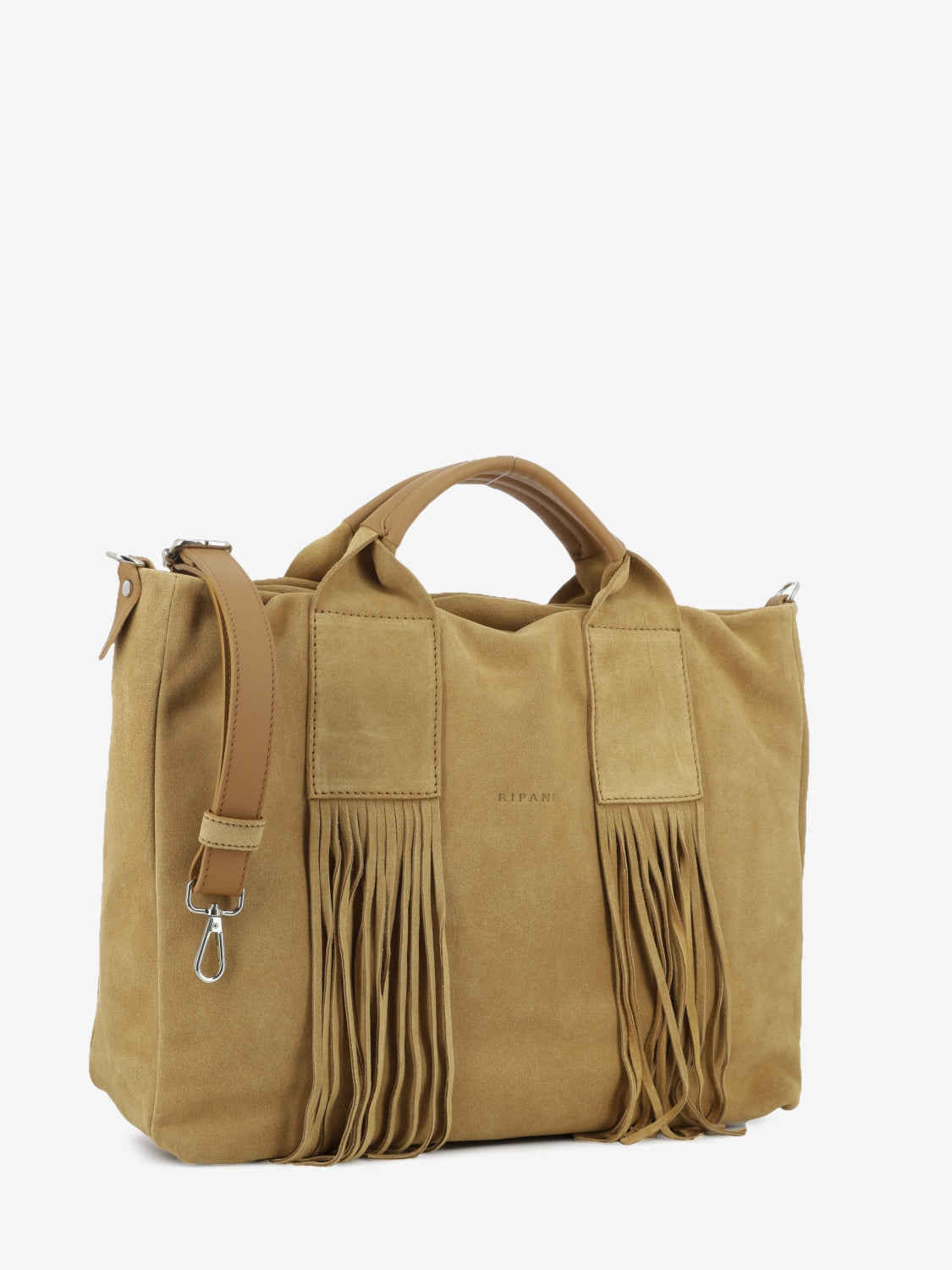 Hope Biscuit Suede Handbag