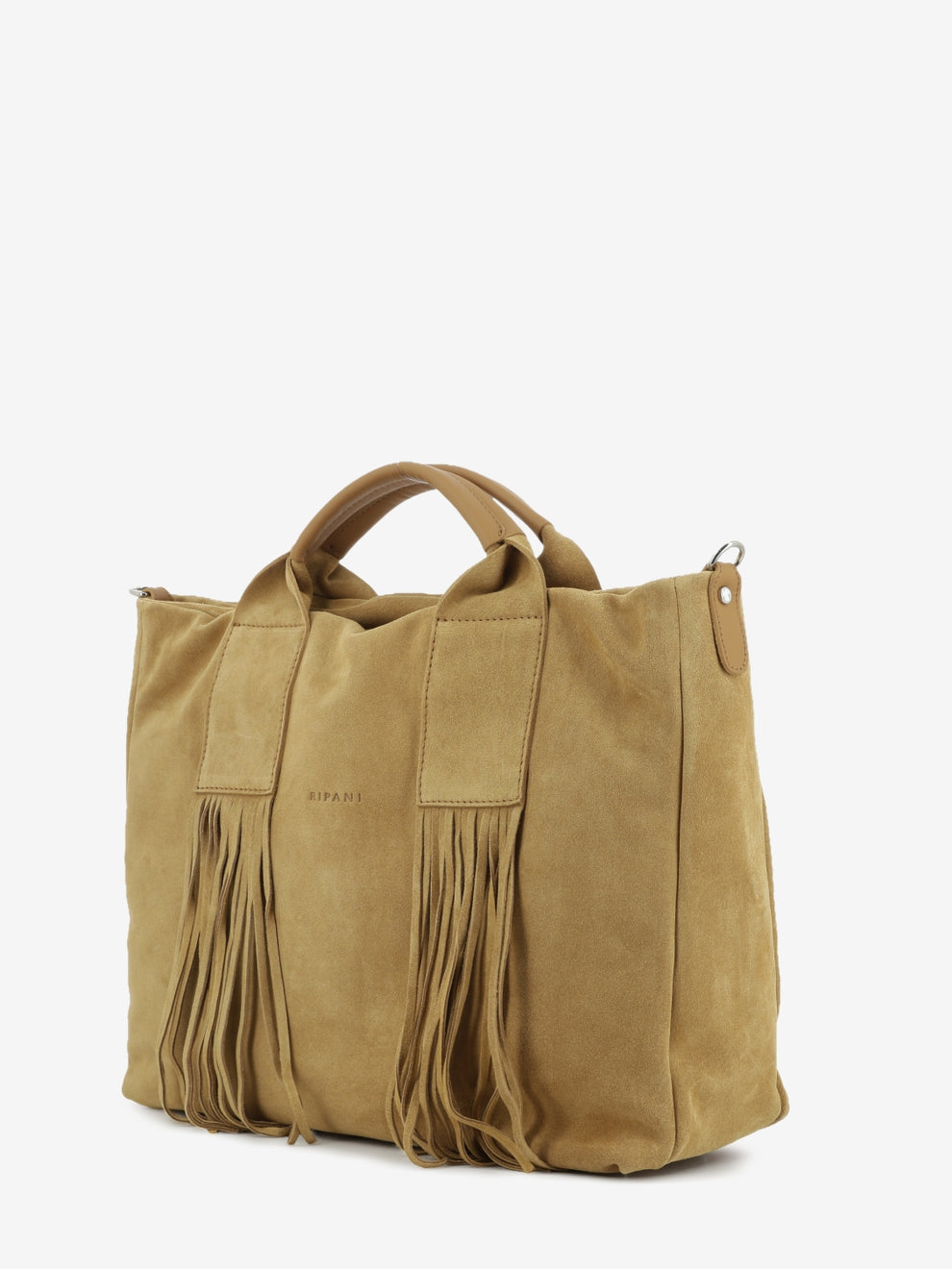 Hope Biscuit Suede Handbag