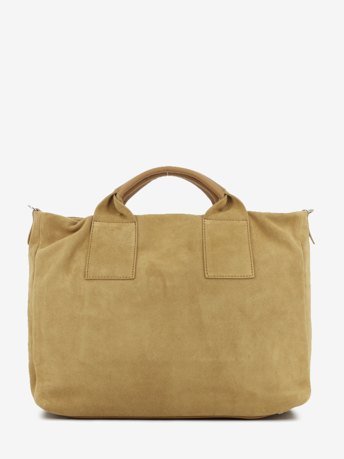 Hope Biscuit Suede Handbag