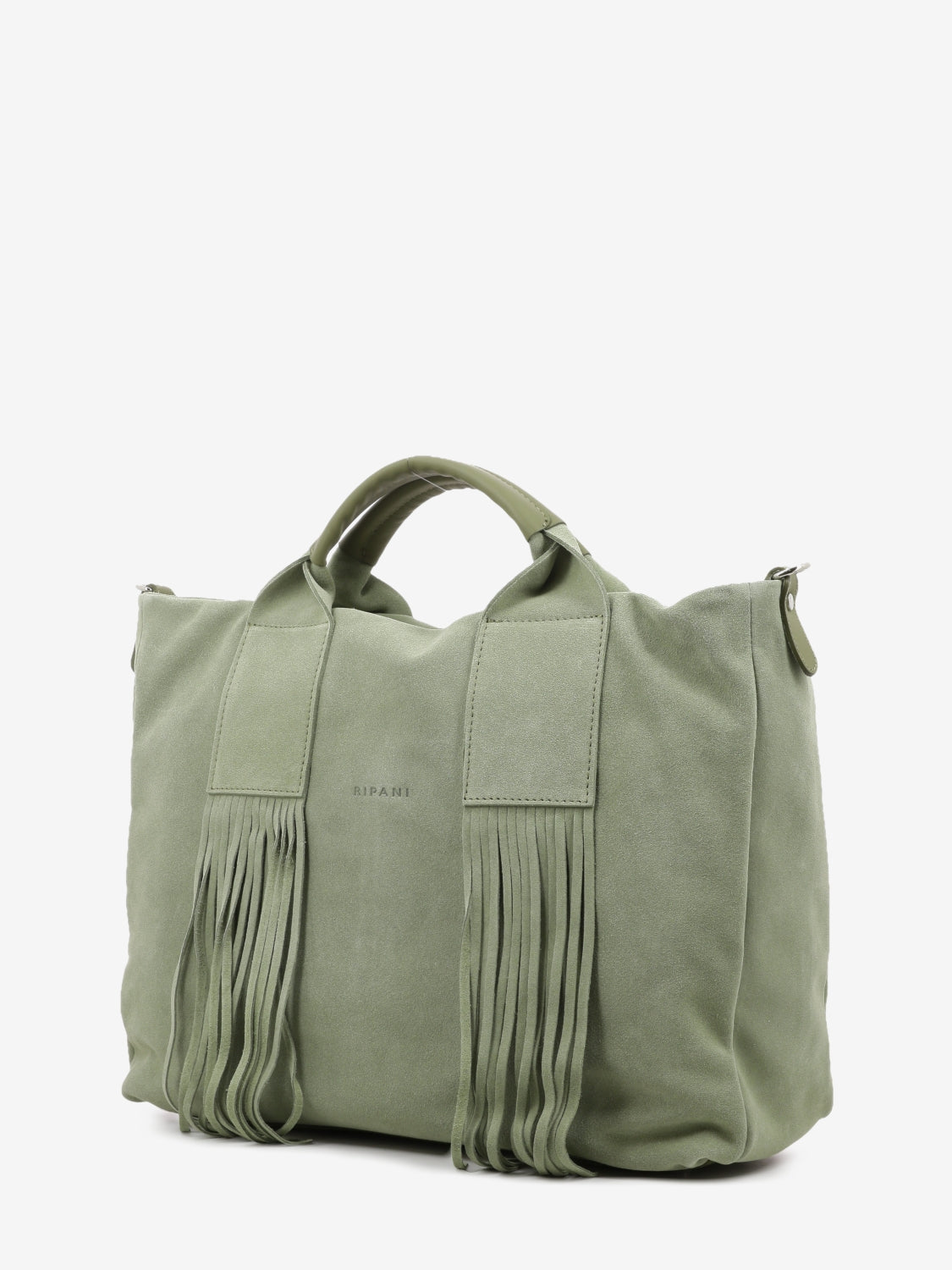 Hope Borsa a Mano in suede menta