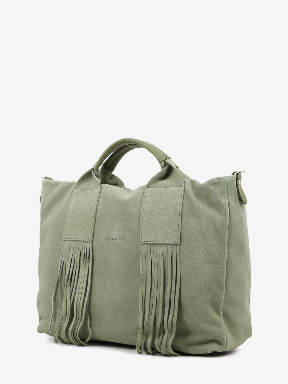Hope Borsa a Mano in suede menta