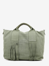 Hope Mint Suede Handbag