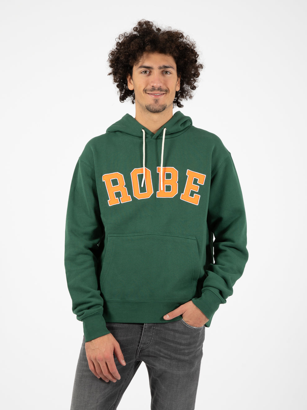 Felpa Malbum Green Dark / Orange