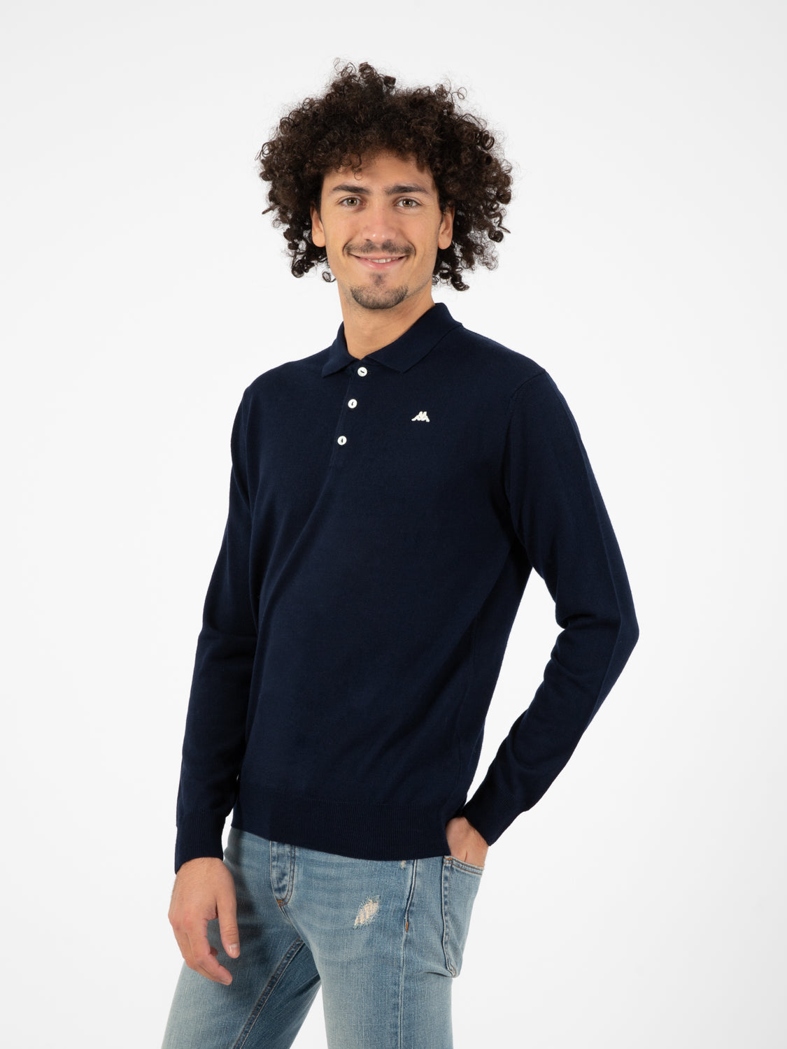 Polo Daimen blue marine