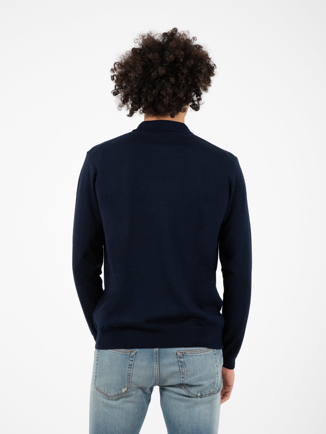 Polo Daimen blue marine