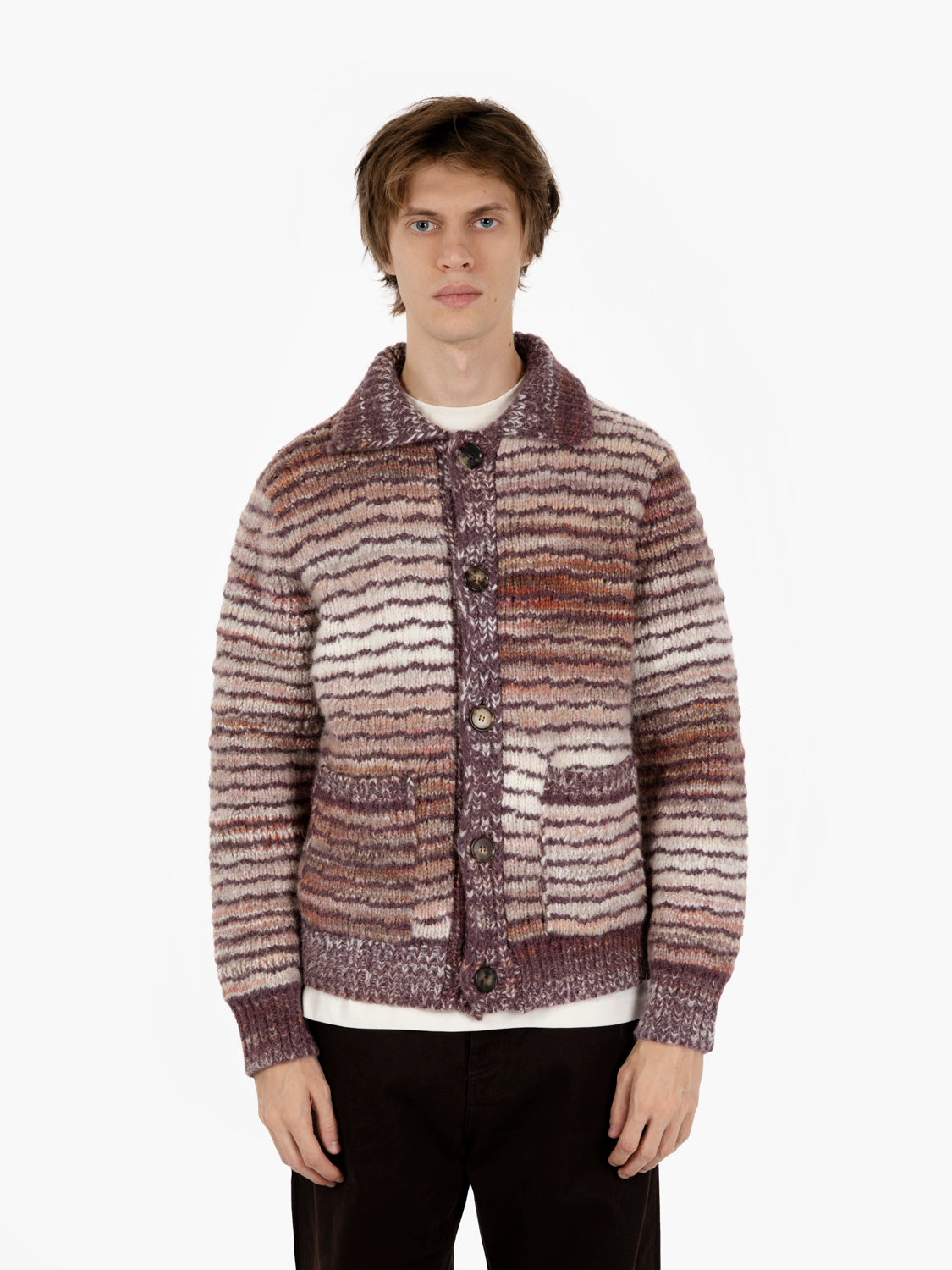 Camicia ML Jacquard multicolor