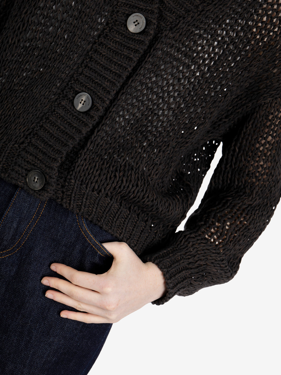 Cardigan boxy moro