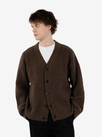 Cardigan costa inglese verde militare