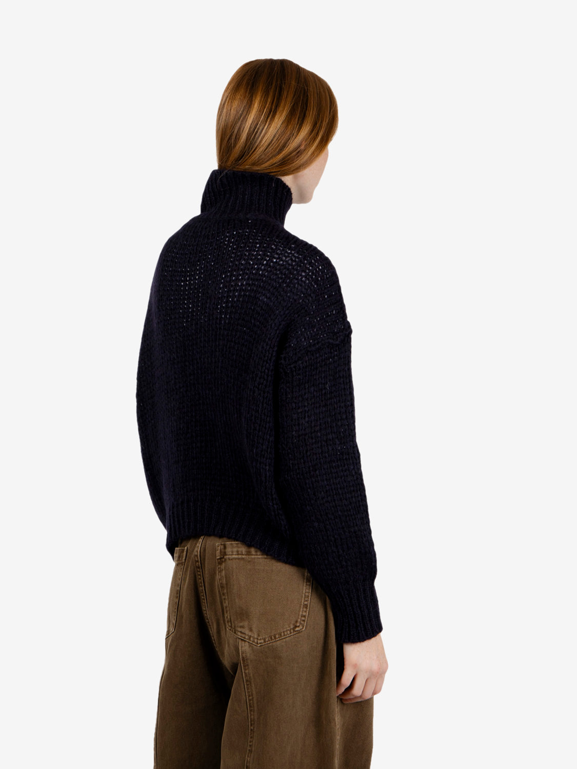 Dolcevita alpaca navy