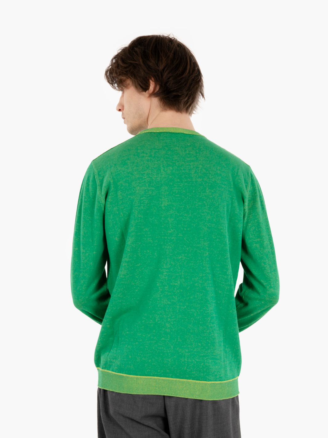 Maglia girocollo vanisè verde