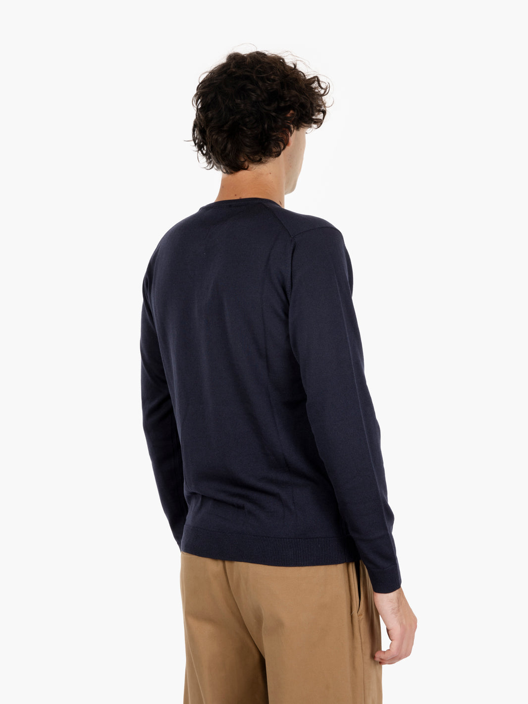 ML CREW NECK NAVY 253M01001-M0110_NVY