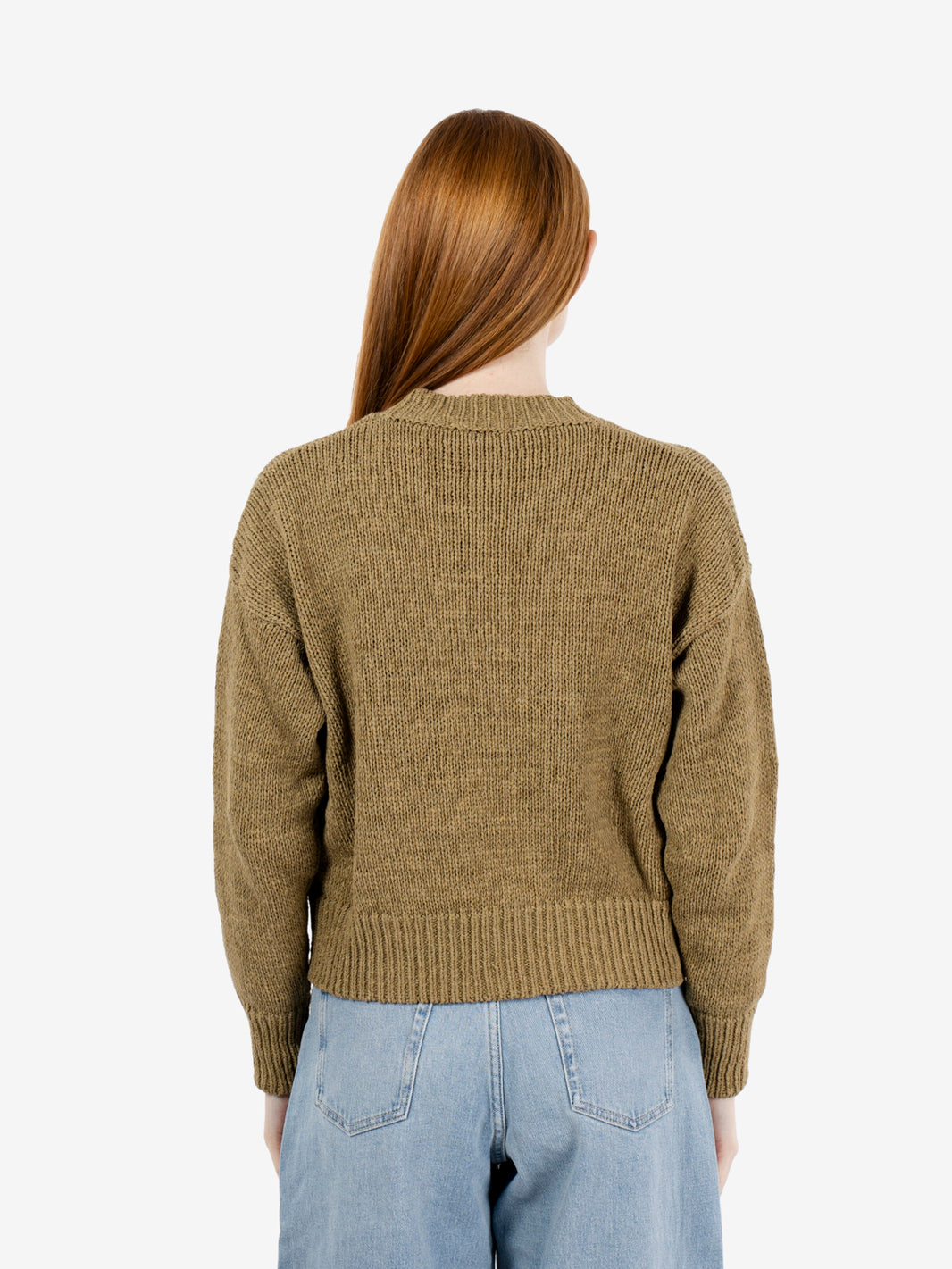 Maglione girocollo militare