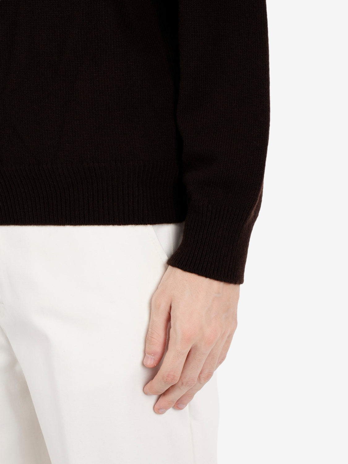 Polo skipper in maglia moro