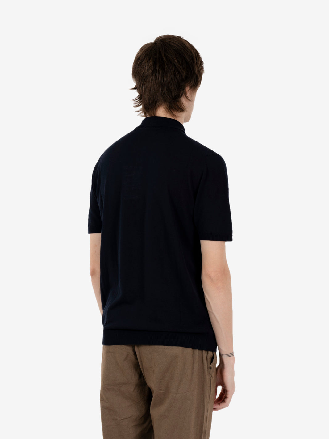 Short sleeve night polo