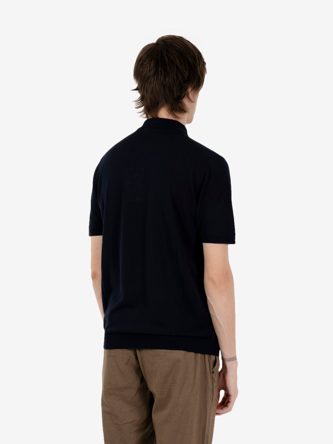 Short sleeve night polo