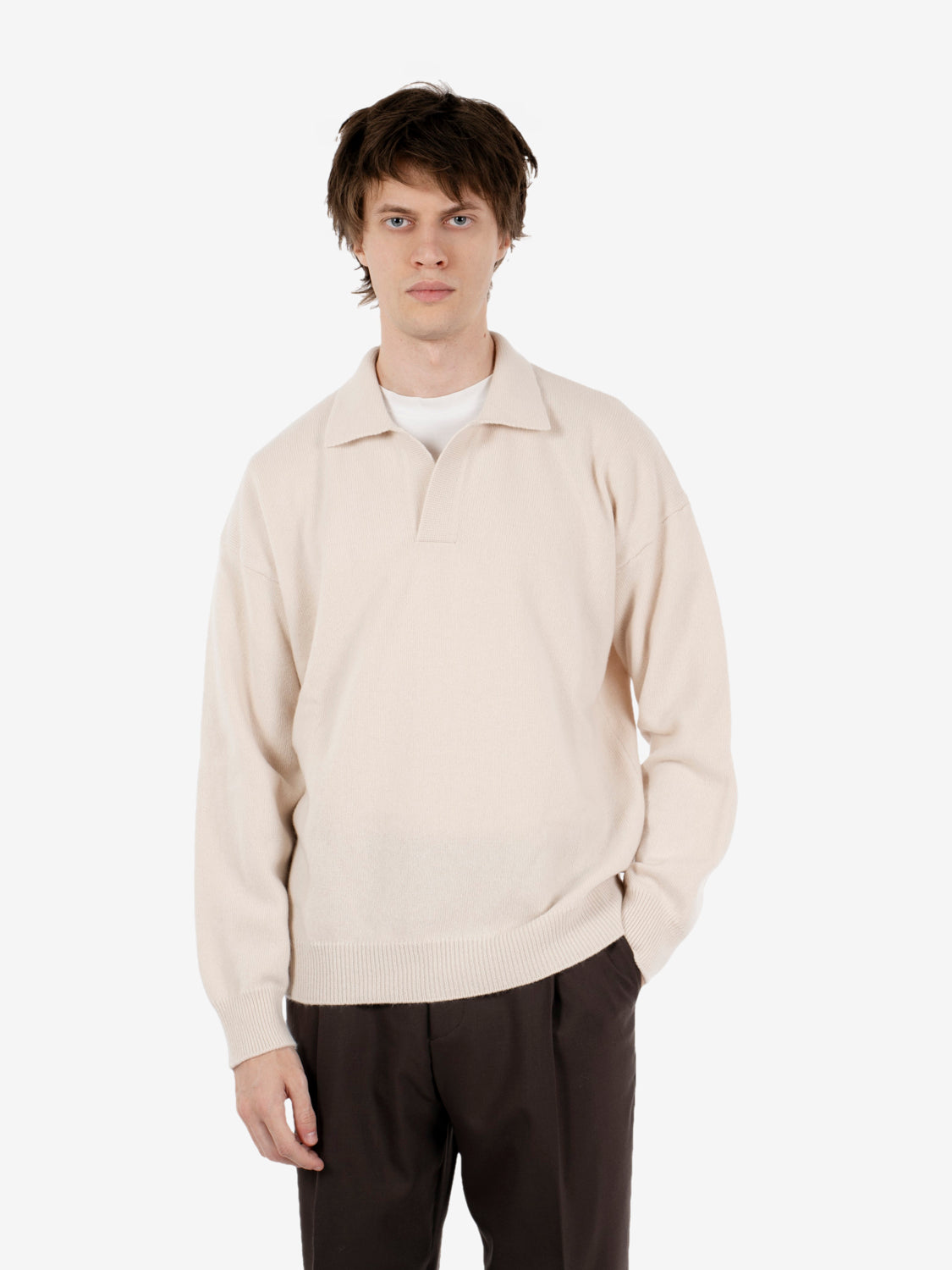 SKIPPER POLO LS COMFORT ROSE SALT 263MYB21104_31