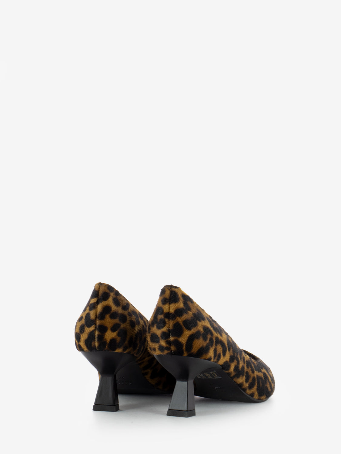 Arnet leopard pony skin décolleté