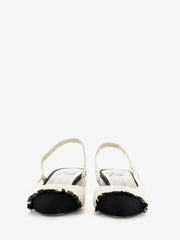ROBERTO FESTA MILANO - Slingback bicolore nero / bianco