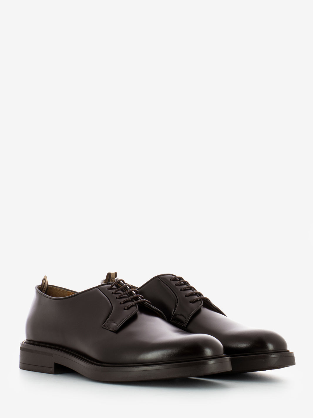 DARK BROWN LACE-UP SHOE 403R_TDM