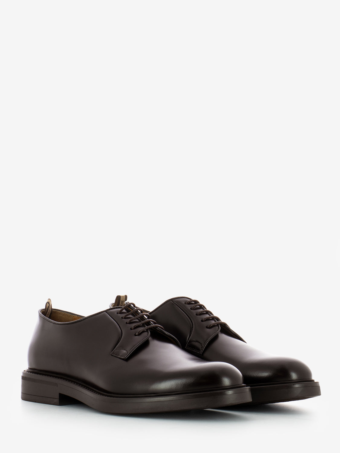 DARK BROWN LACE-UP SHOE 403R_TDM