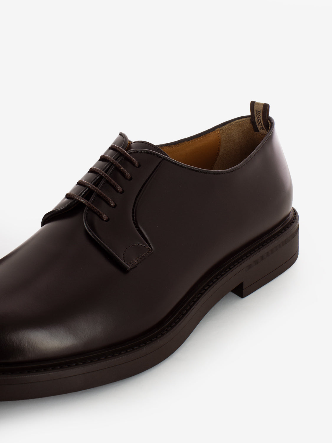 DARK BROWN LACE-UP SHOE 403R_TDM