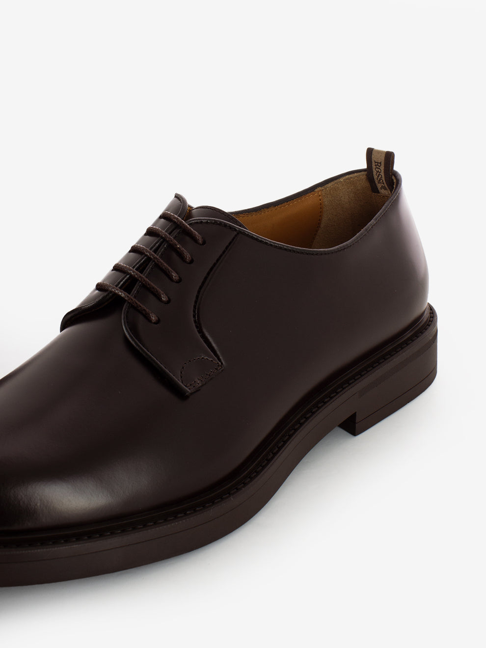 DARK BROWN LACE-UP SHOE 403R_TDM