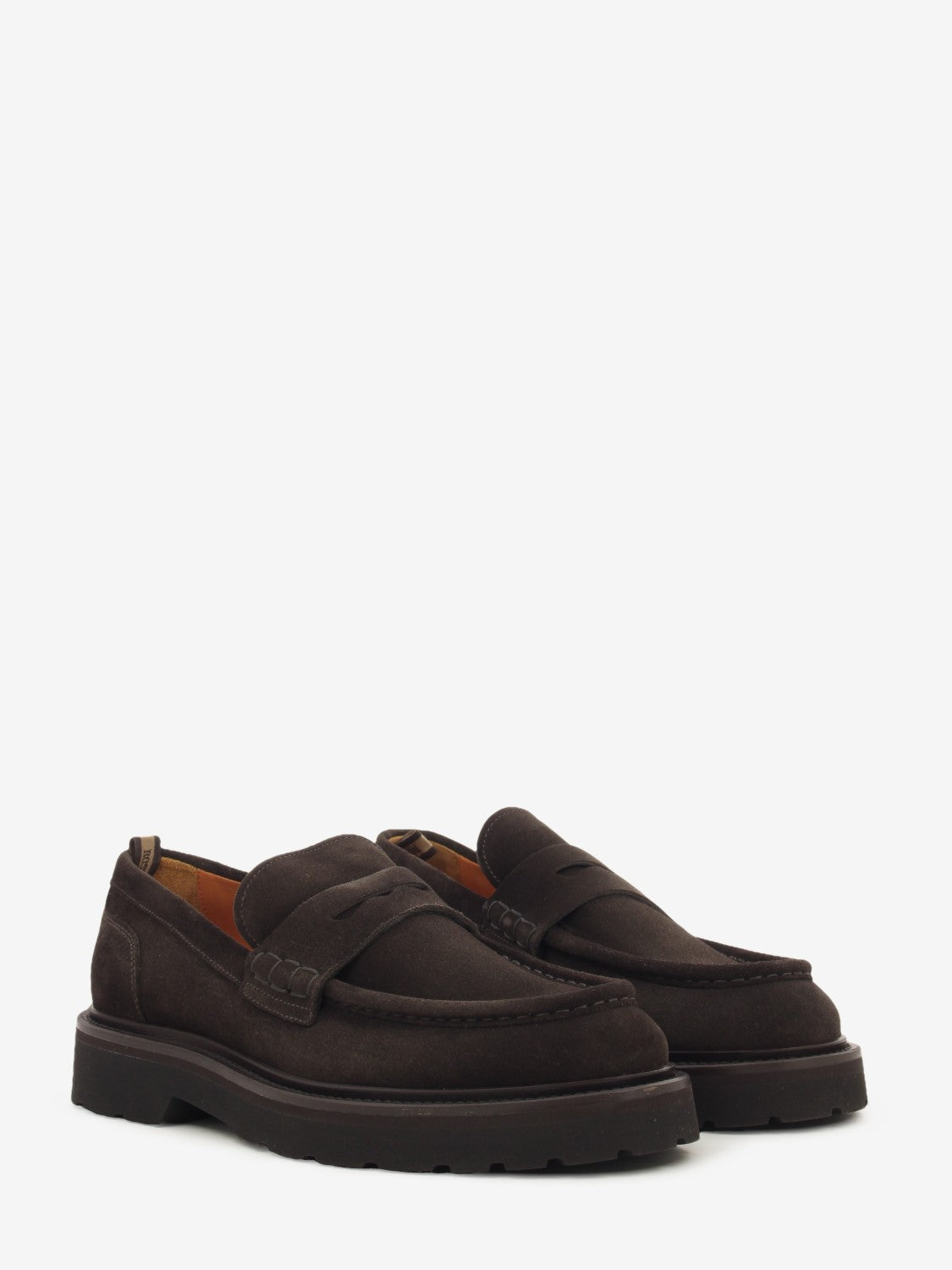 DARK BROWN SUEDE LOAFER 1223C-337_TDM