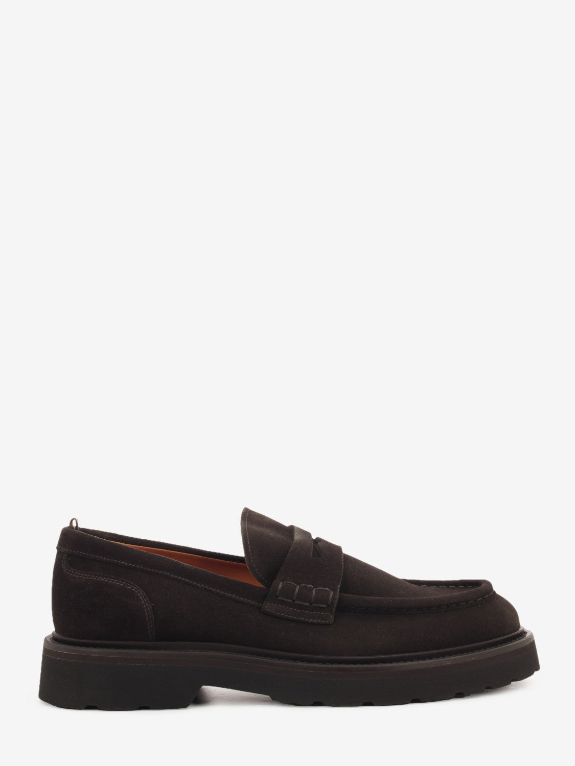 DARK BROWN SUEDE LOAFER 1223C-337_TDM
