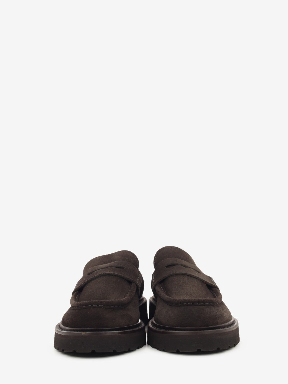 DARK BROWN SUEDE LOAFER 1223C-337_TDM
