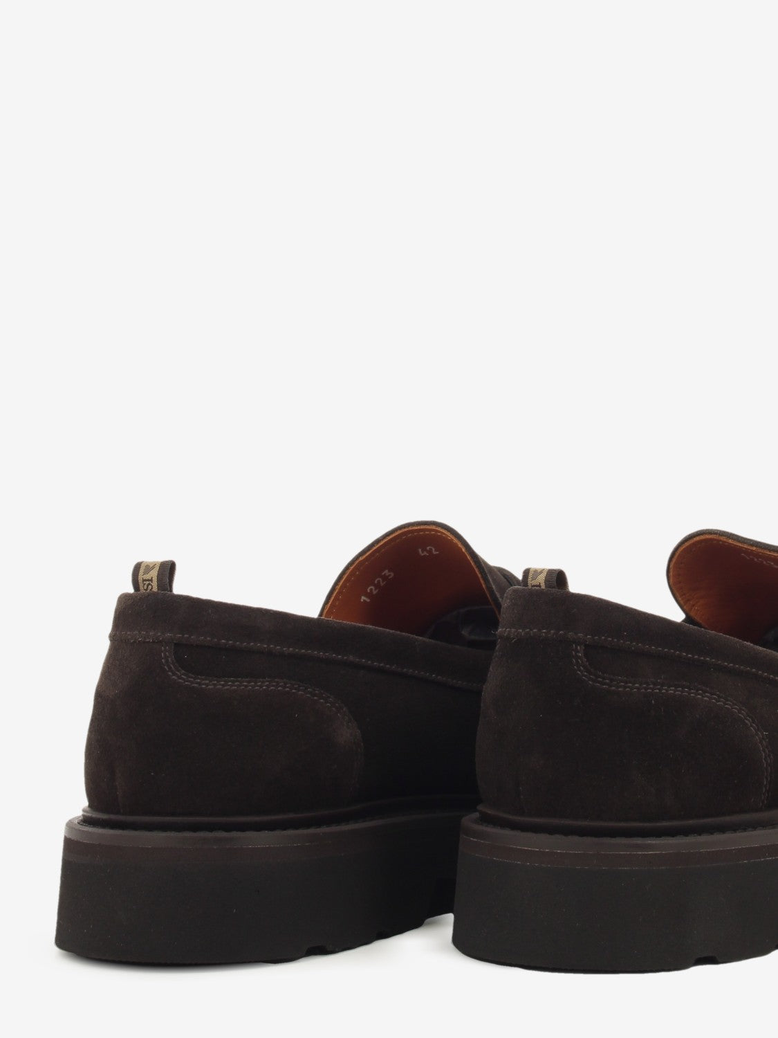 DARK BROWN SUEDE LOAFER 1223C-337_TDM