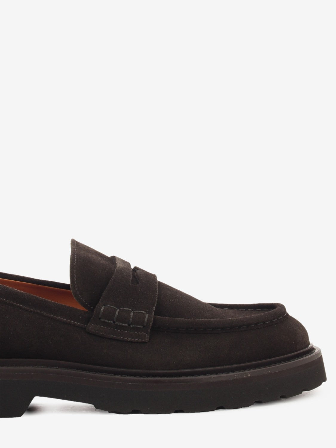 DARK BROWN SUEDE LOAFER 1223C-337_TDM