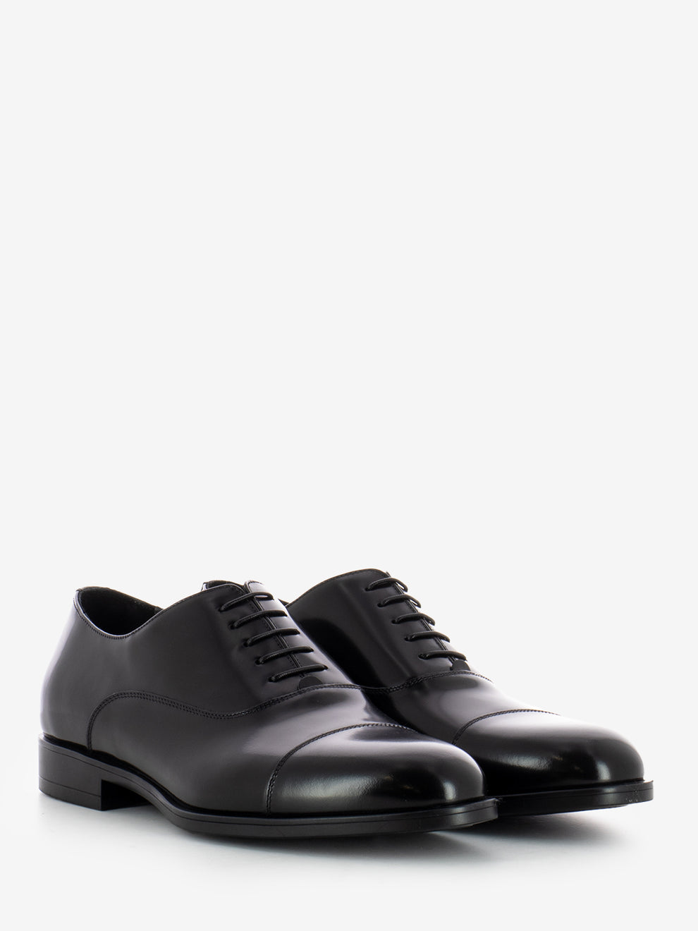 Scarpa derby allacciata nero