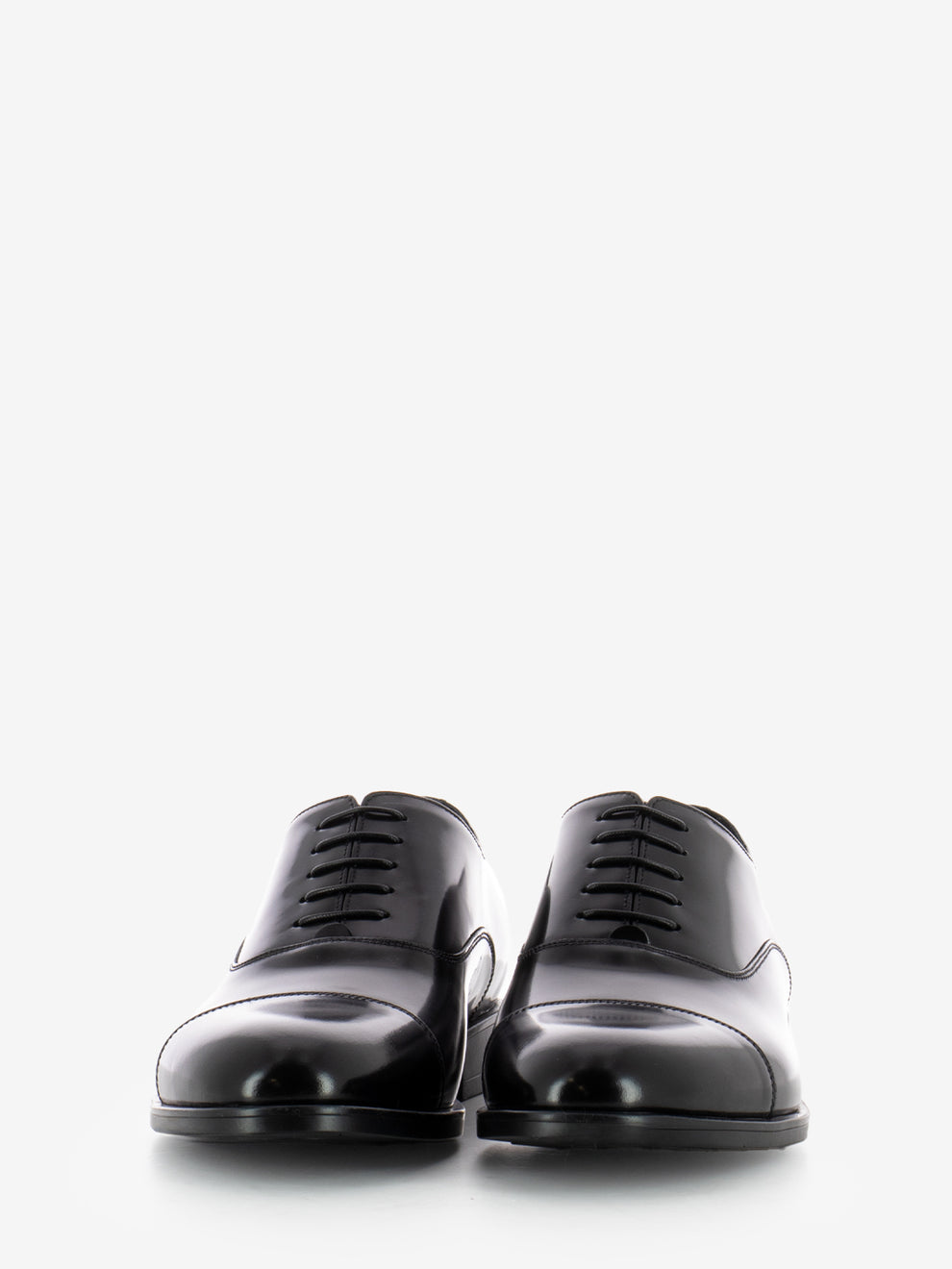 Scarpa derby allacciata nero