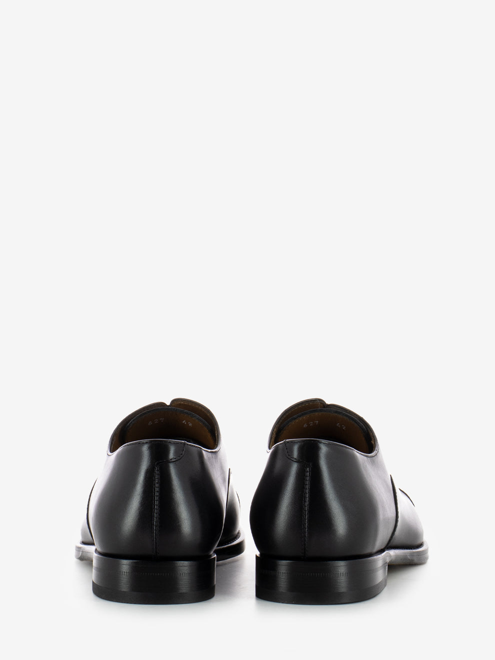 Scarpa derby in pelle nero
