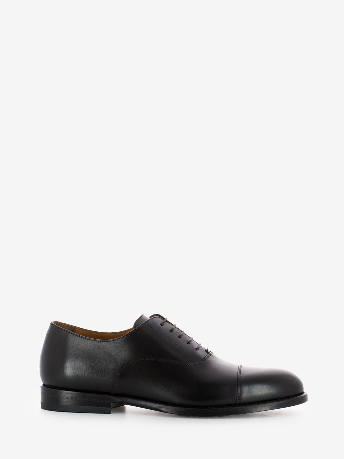 Scarpa derby in pelle testa di moro