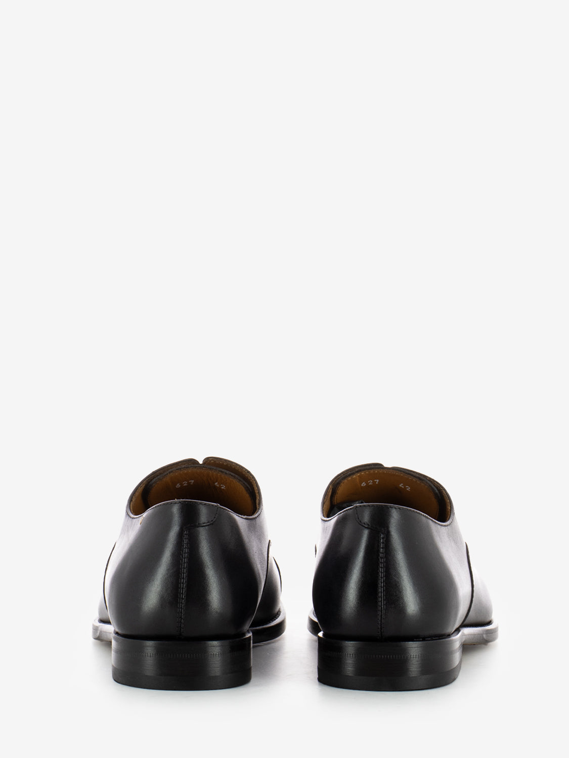Scarpa derby in pelle testa di moro