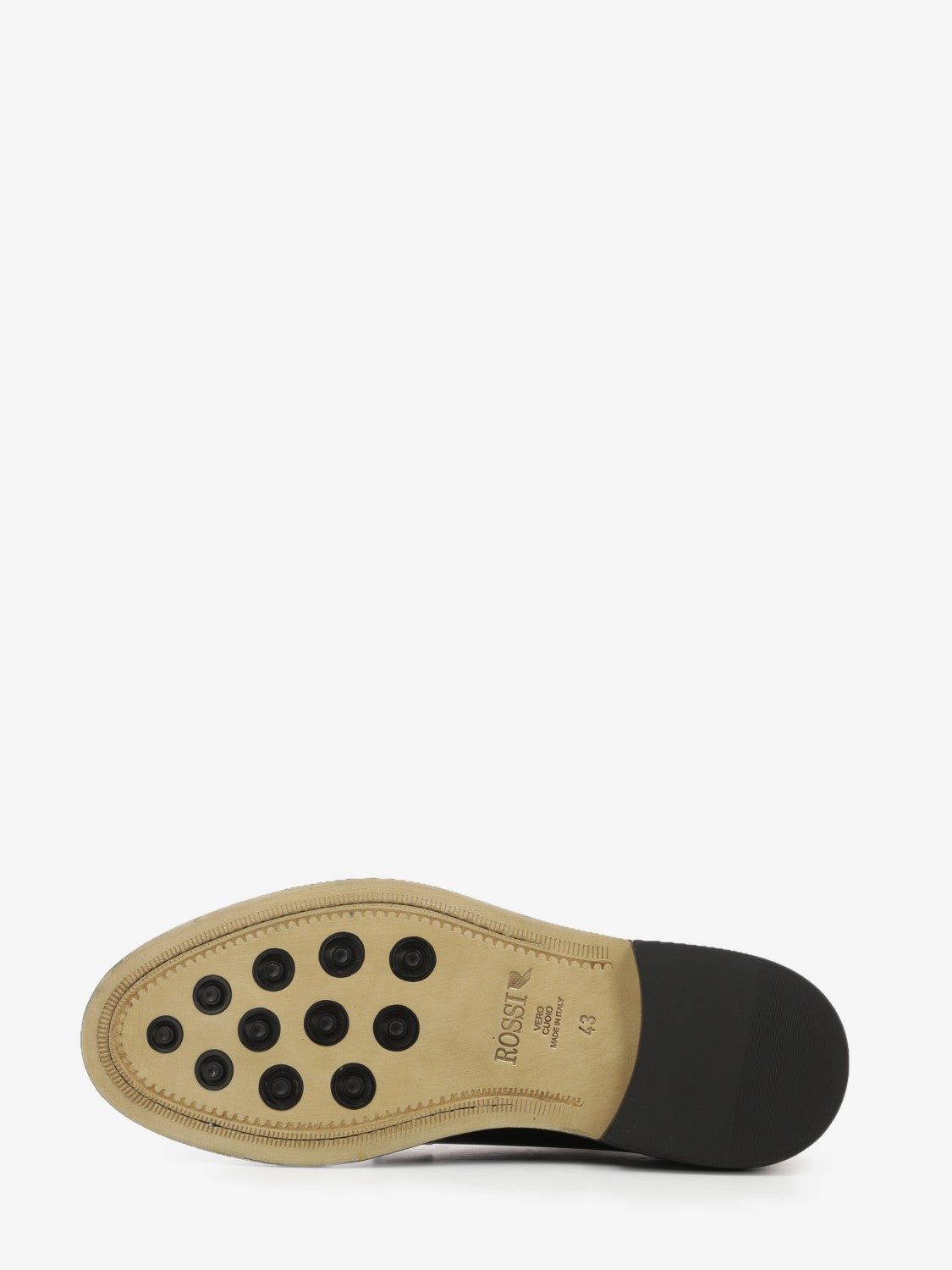 Black brushed elegant shoe