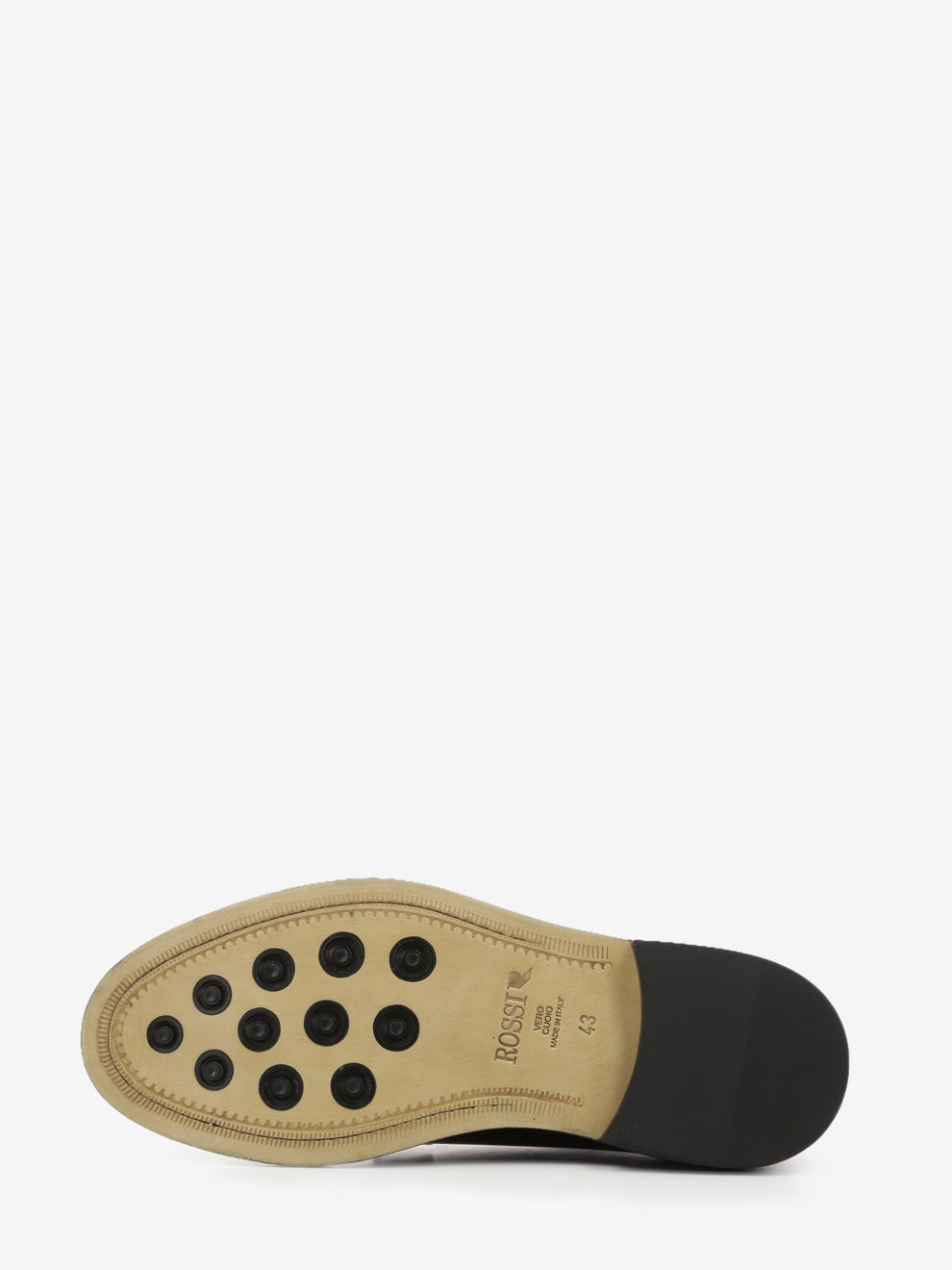 Black brushed elegant shoe