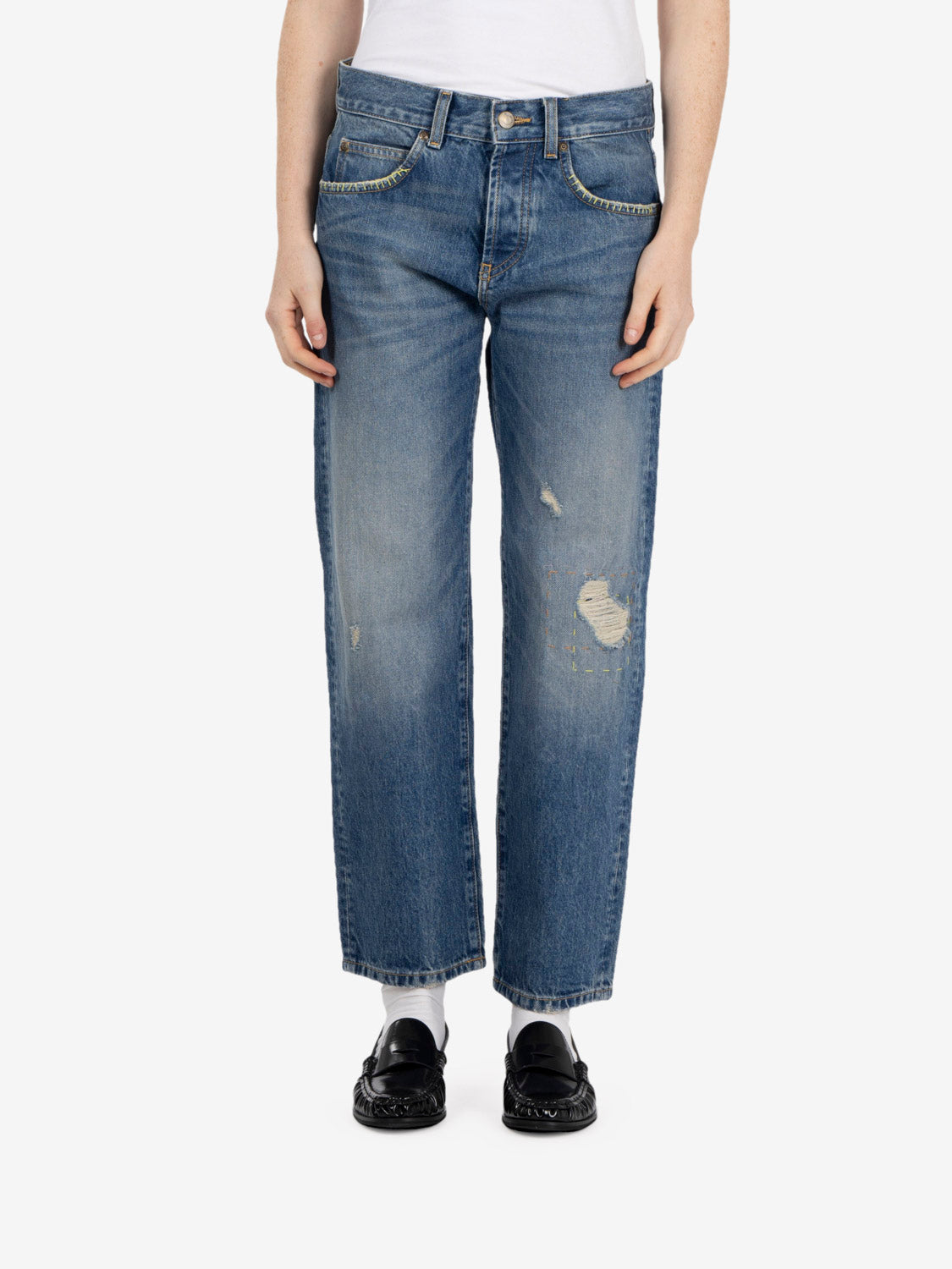 New Oskar Old Glory denim crystal